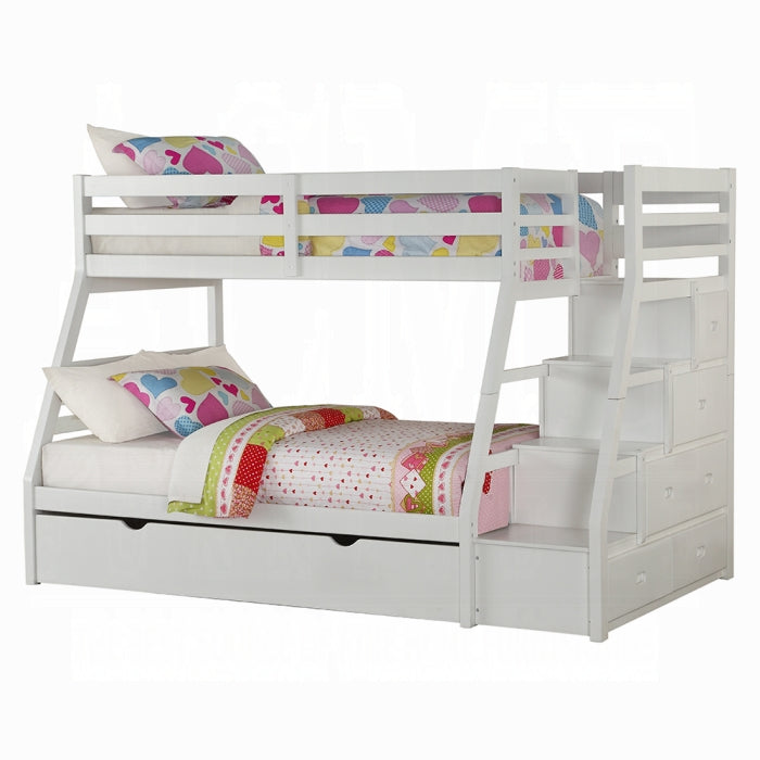 Jason Twin-Full Bunk Bed With Trundle and Storage - Home Furniture And More (Brentwood, MD)