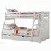 Jason Twin-Full Bunk Bed With Trundle and Storage - Home Furniture And More (Brentwood, MD)