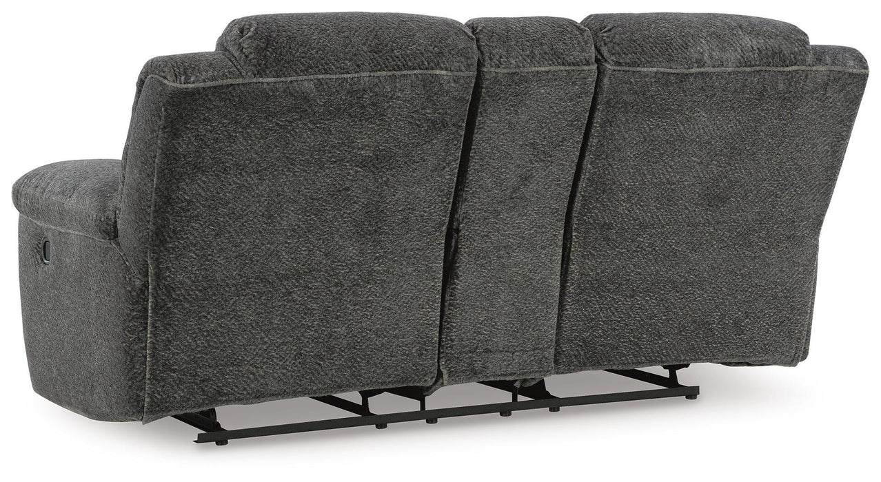Frohn Reclining Loveseat with Console - Home Furniture And More (Brentwood, MD)