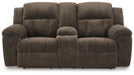 Frohn Reclining Loveseat with Console - Home Furniture And More (Brentwood, MD)