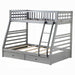 Jason Twin-Full Bunk Bed With Storage - Home Furniture And More (Brentwood, MD)
