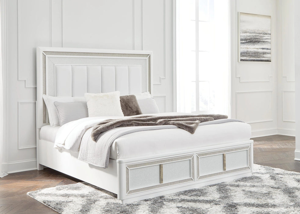 Chalanna Upholstered Storage Bed - Home Furniture And More (Brentwood, MD)