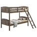 Flynn Bunk Bed with Mattress - Home Furniture And More (Brentwood, MD)