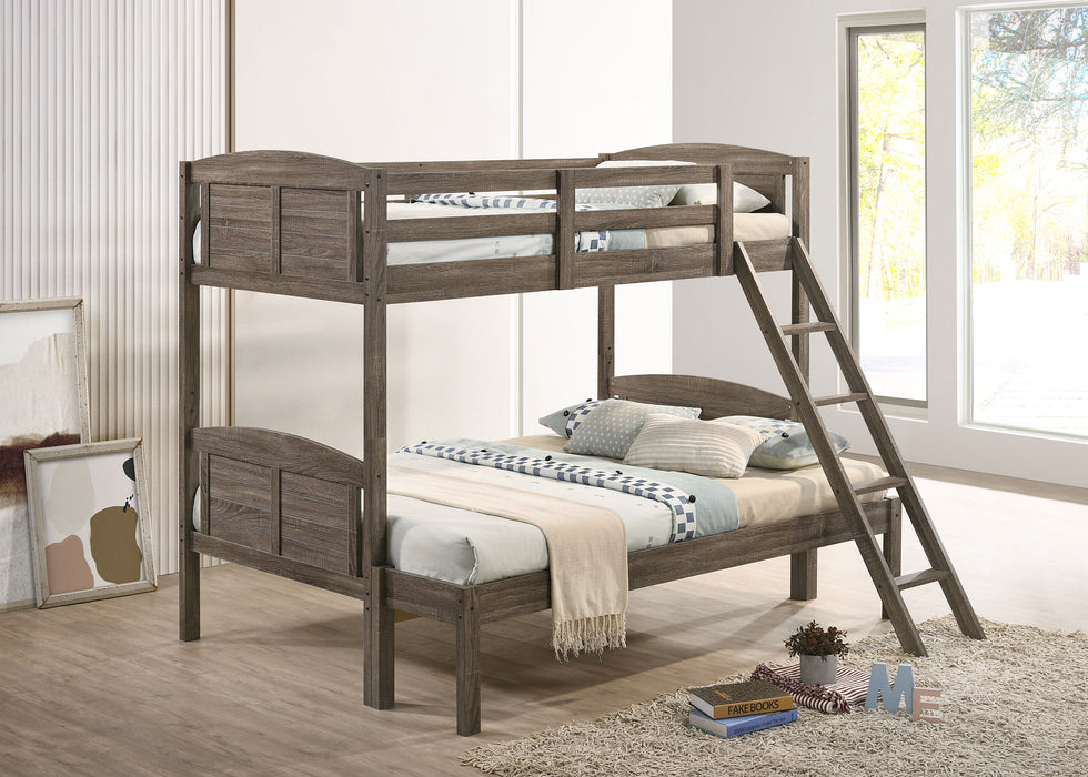 Flynn Bunk Bed with Mattress - Home Furniture And More (Brentwood, MD)