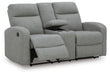 Gauntlet Reclining Loveseat with Console - Home Furniture And More (Brentwood, MD)