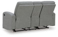 Gauntlet Reclining Loveseat with Console - Home Furniture And More (Brentwood, MD)