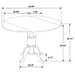 Allison Dining Set - Home Furniture And More (Brentwood, MD)