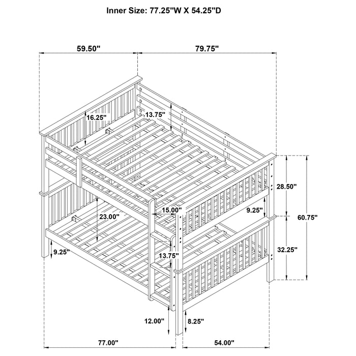 Chapman Bunk Bed - Home Furniture And More (Brentwood, MD)
