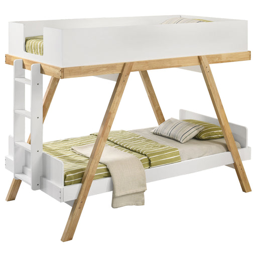 Frankie Bunk Bed with Mattress - Home Furniture And More (Brentwood, MD)
