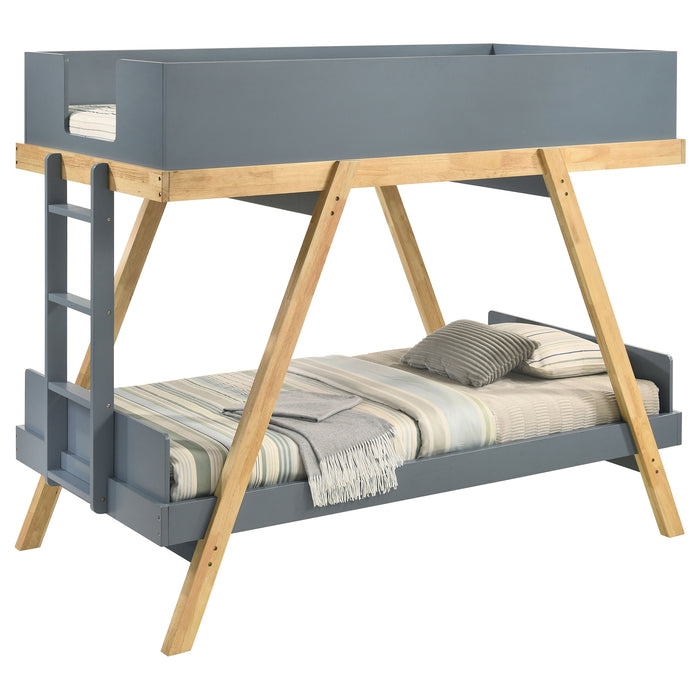 Frankie Bunk Bed with Mattress - Home Furniture And More (Brentwood, MD)