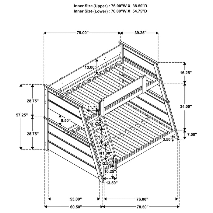 Holden Bunk Bed - Home Furniture And More (Brentwood, MD)