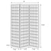 Carrie Three-Panel Room Divider - Home Furniture And More (Brentwood, MD)