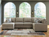 Newellen Sleeper Sectional with Chaise - Home Furniture And More (Brentwood, MD)