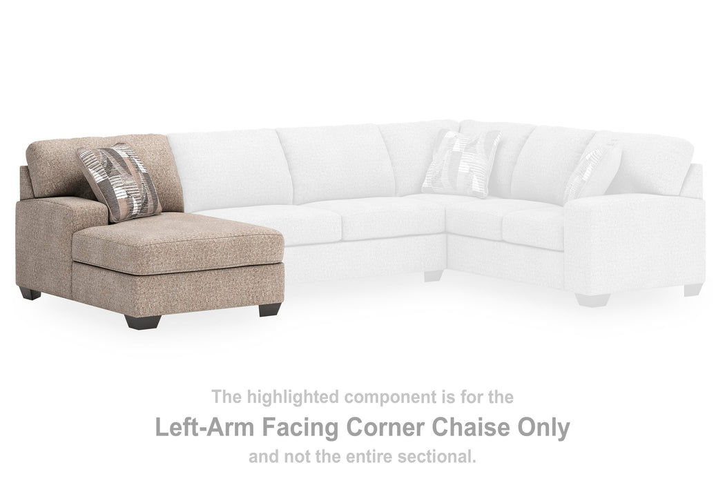 Newellen Sleeper Sectional with Chaise - Home Furniture And More (Brentwood, MD)