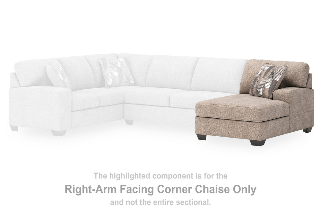 Newellen Sleeper Sectional with Chaise - Home Furniture And More (Brentwood, MD)
