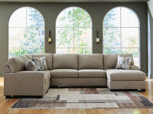 Newellen Sleeper Sectional with Chaise - Home Furniture And More (Brentwood, MD)