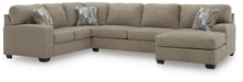 Newellen Sleeper Sectional with Chaise - Home Furniture And More (Brentwood, MD)