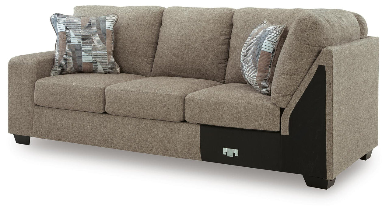 Newellen Sleeper Sectional with Chaise - Home Furniture And More (Brentwood, MD)