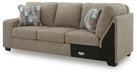 Newellen Sleeper Sectional with Chaise - Home Furniture And More (Brentwood, MD)