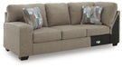 Newellen Sleeper Sectional with Chaise - Home Furniture And More (Brentwood, MD)