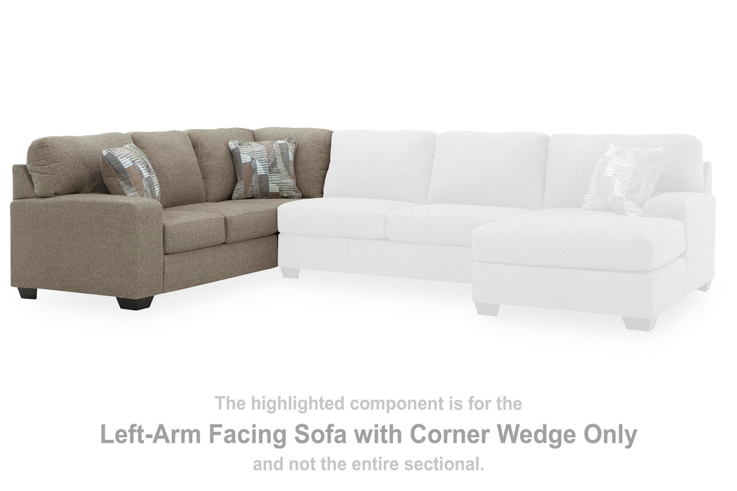 Newellen Sleeper Sectional with Chaise - Home Furniture And More (Brentwood, MD)