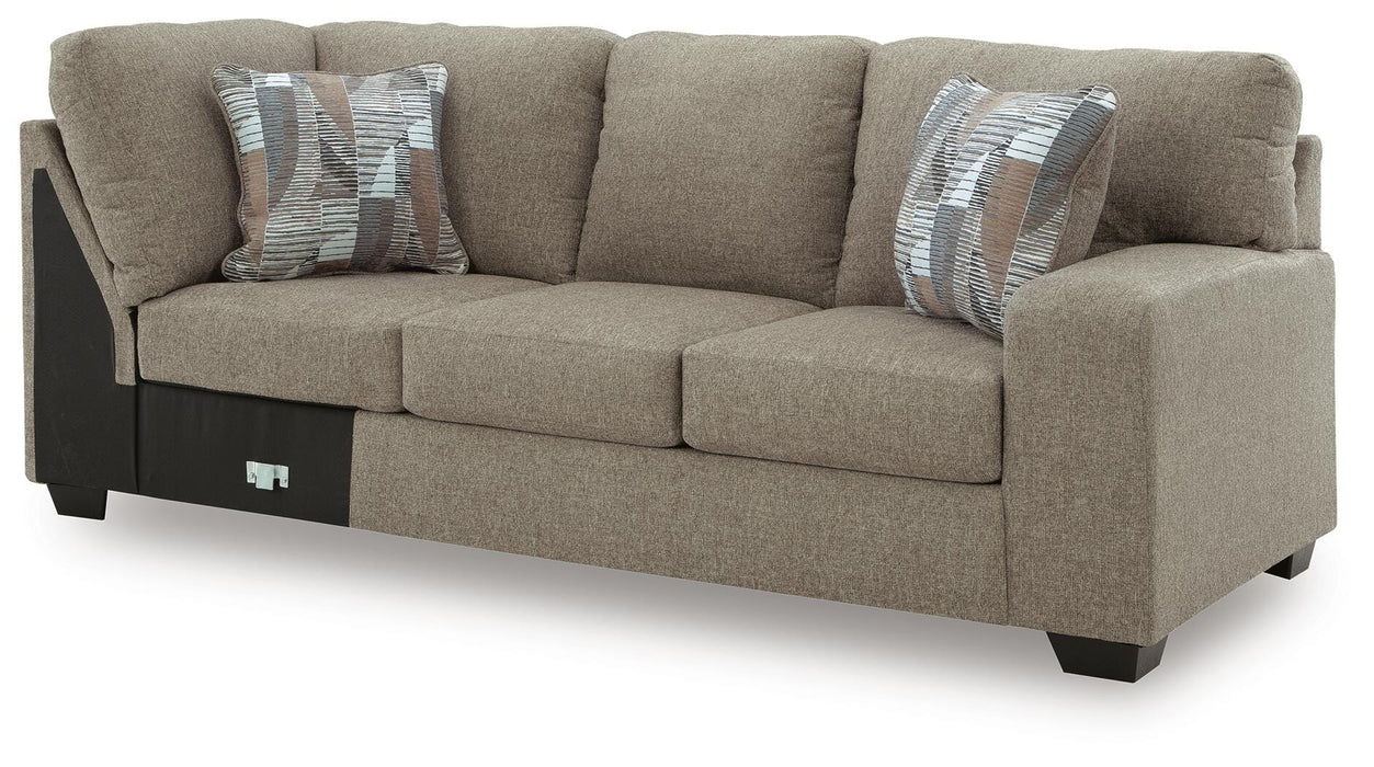 Newellen Sleeper Sectional with Chaise - Home Furniture And More (Brentwood, MD)