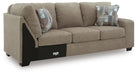 Newellen Sleeper Sectional with Chaise - Home Furniture And More (Brentwood, MD)