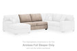 Newellen Sleeper Sectional with Chaise - Home Furniture And More (Brentwood, MD)