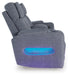 Studio Cave Power Reclining Loveseat with Console - Home Furniture And More (Brentwood, MD)