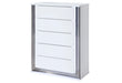 Ylime Smooth White Chest with LED