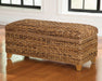 Laughton Storage Bench - Home Furniture And More (Brentwood, MD)