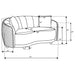 Brookside Loveseat - Home Furniture And More (Brentwood, MD)