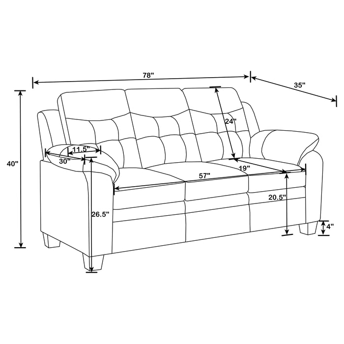 Finley Sofa Set - Home Furniture And More (Brentwood, MD)