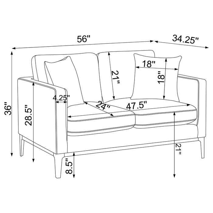 Apperson Sofa Set - Home Furniture And More (Brentwood, MD)
