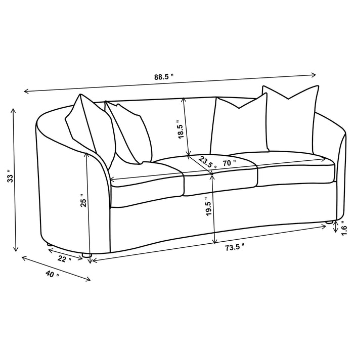 Rainn Sofa - Home Furniture And More (Brentwood, MD)