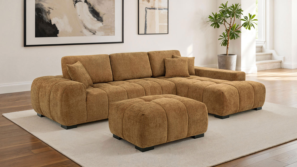 Octavia Ottoman - Home Furniture And More (Brentwood, MD)