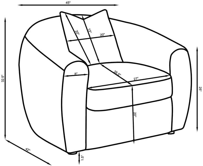 Isabella Sofa Set - Home Furniture And More (Brentwood, MD)