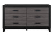 Lisbon Grey and Black Dresser