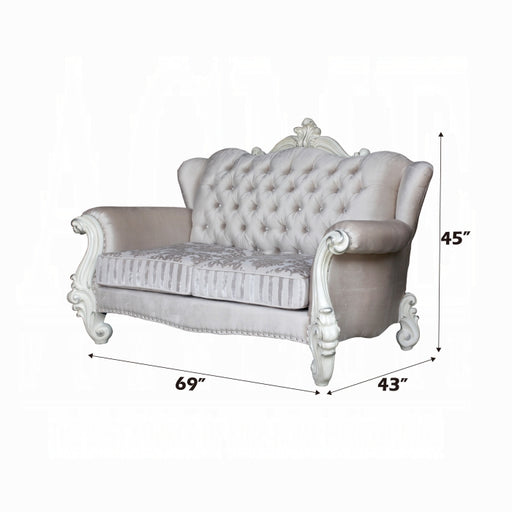Versailles Loveseat With Pillows - Home Furniture And More (Brentwood, MD)