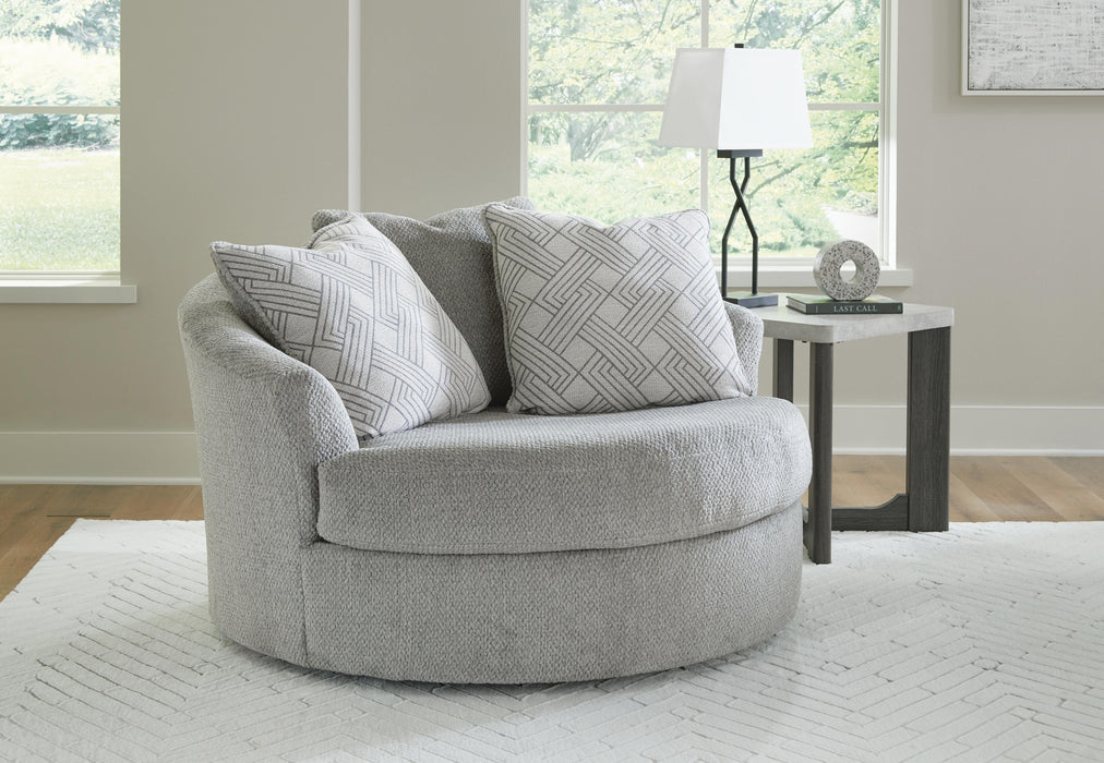 Casselbury Oversized Swivel Accent Chair - Home Furniture And More (Brentwood, MD)