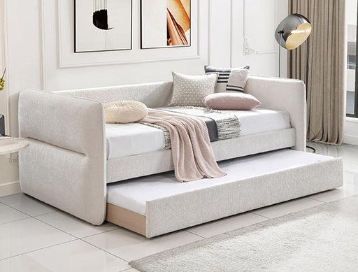 Philipa Daybed Arm- Oatmeal Tweed - Home Furniture And More (Brentwood, MD)
