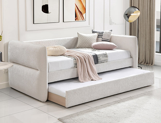 Philipa Daybed Arm- Oatmeal Tweed - Home Furniture And More (Brentwood, MD)