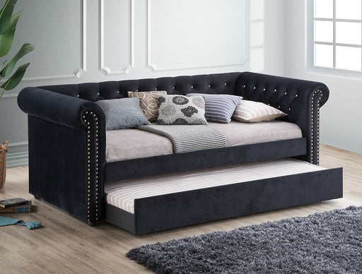 Ellie Daybed Back Front Rail Trundle - Home Furniture And More (Brentwood, MD)