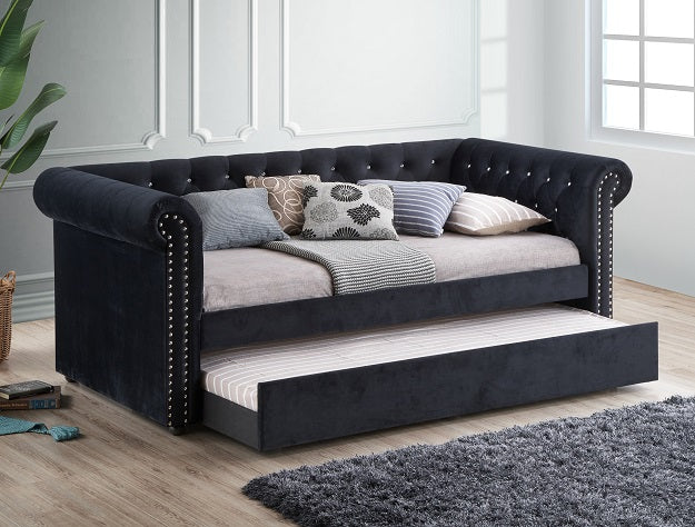Ellie Daybed Back Front Rail Trundle - Home Furniture And More (Brentwood, MD)