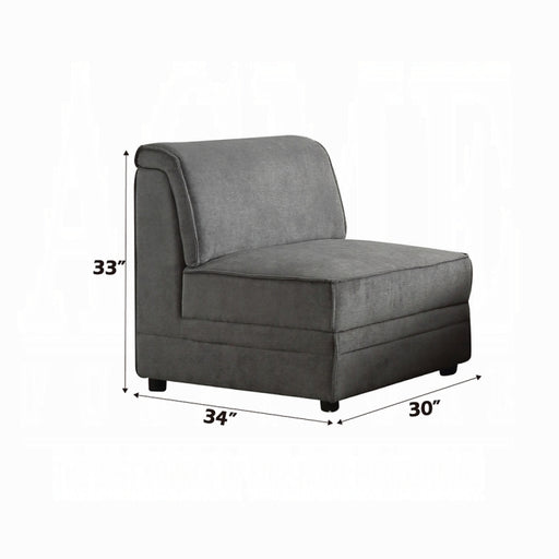 Bois Modular-Armless Chair - Home Furniture And More (Brentwood, MD)