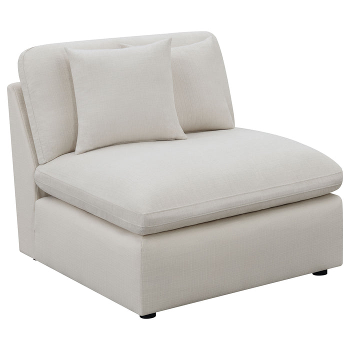 Hobson Armless Chair - Home Furniture And More (Brentwood, MD)