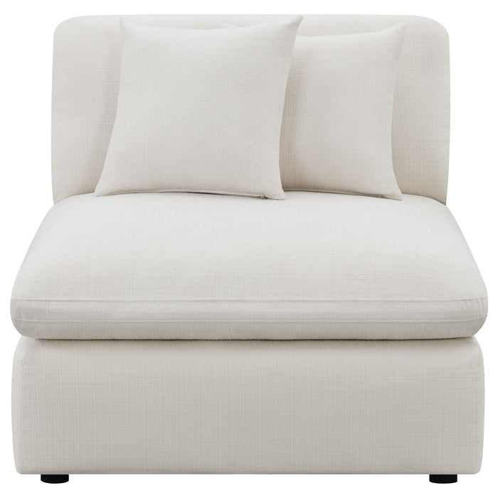 Hobson Armless Chair - Home Furniture And More (Brentwood, MD)