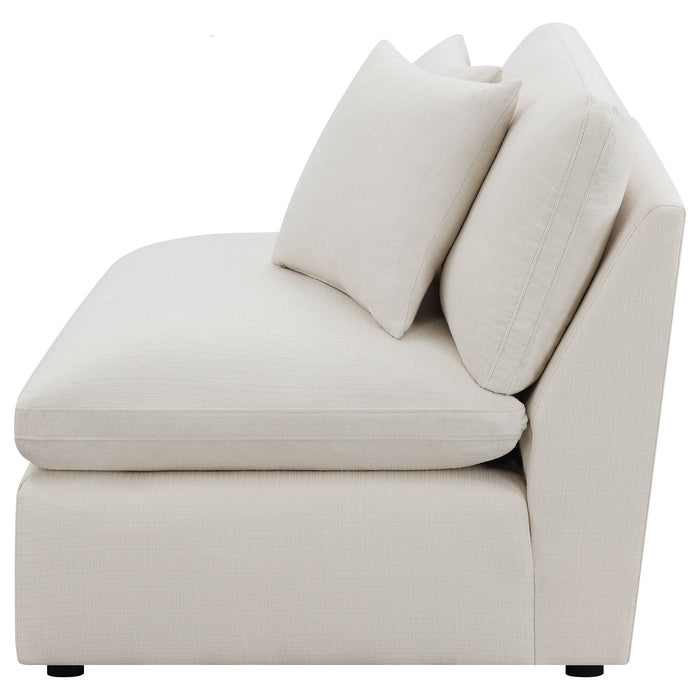 Hobson Armless Chair - Home Furniture And More (Brentwood, MD)