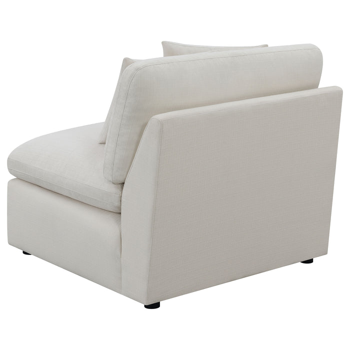 Hobson Armless Chair - Home Furniture And More (Brentwood, MD)