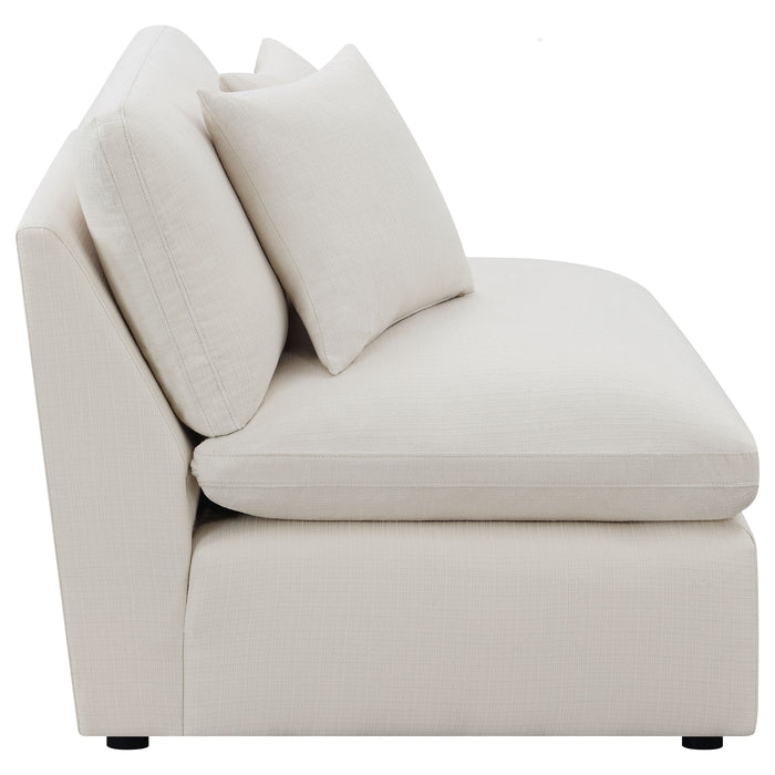 Hobson Armless Chair - Home Furniture And More (Brentwood, MD)